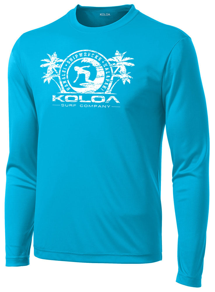 Koloa Surfer Girl Moisture Wicking Long Sleeve Tee