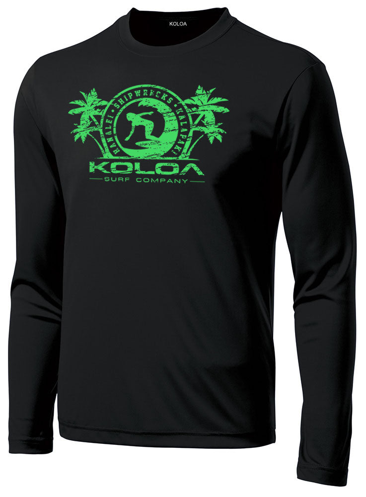 Koloa Surfer Girl Moisture Wicking Long Sleeve Tee