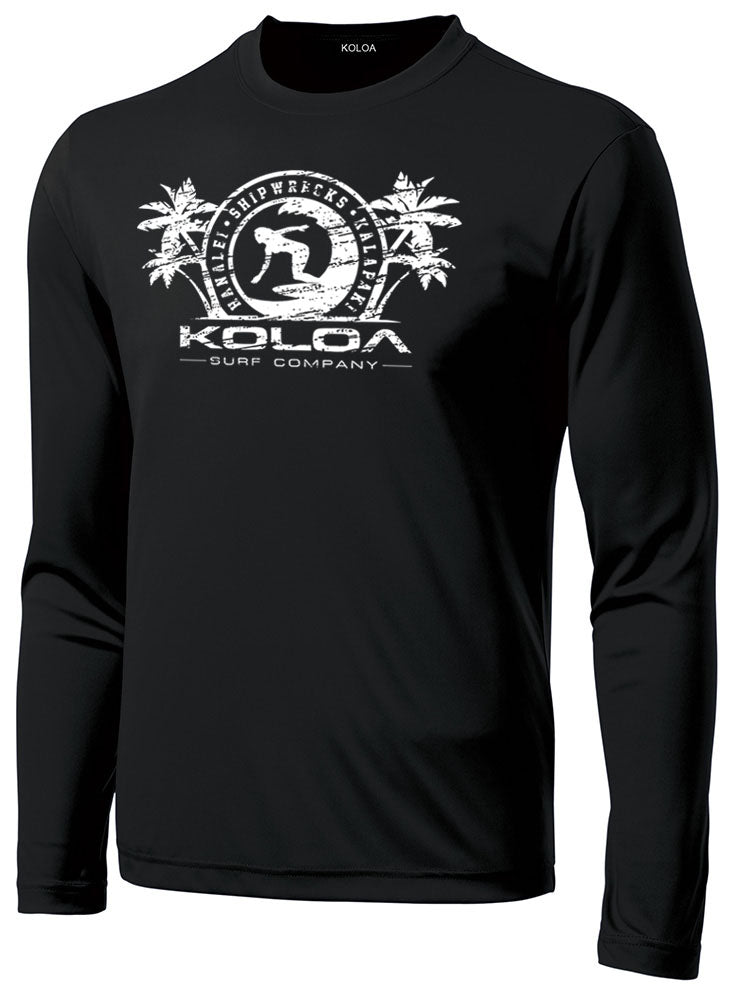 Koloa Surfer Girl Moisture Wicking Long Sleeve Tee