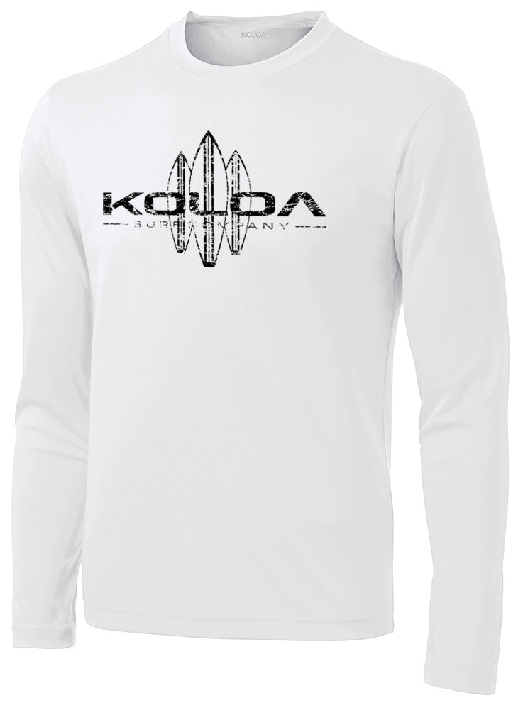 Koloa Vintage Surfboards Moisture Wicking Long Sleeve Tee