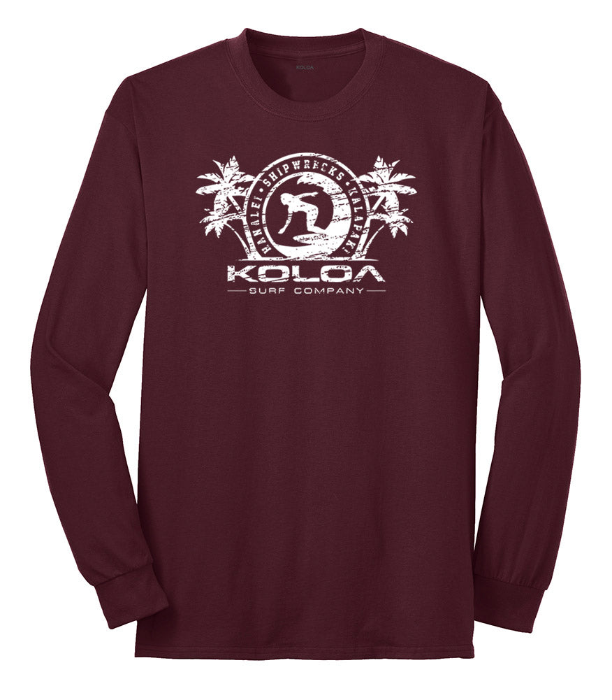 Koloa Surfer Girl 50/50 Long Sleeve T-Shirts