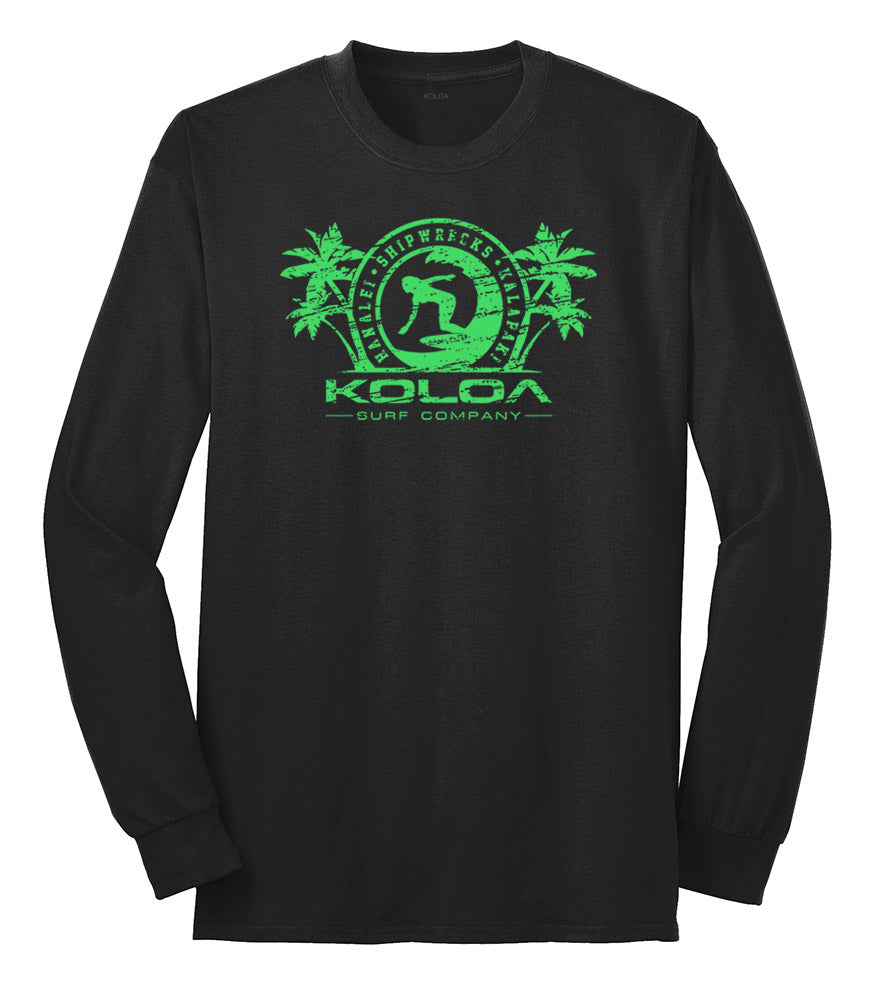 Koloa Surfer Girl 50/50 Long Sleeve T-Shirts