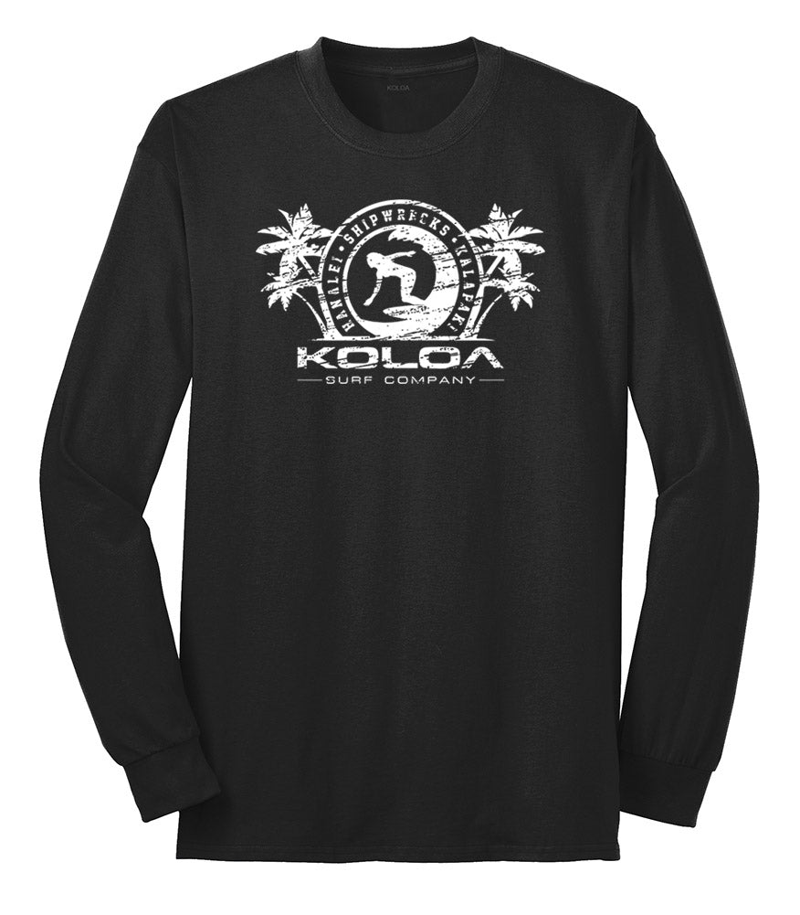 Koloa Surfer Girl 50/50 Long Sleeve T-Shirts