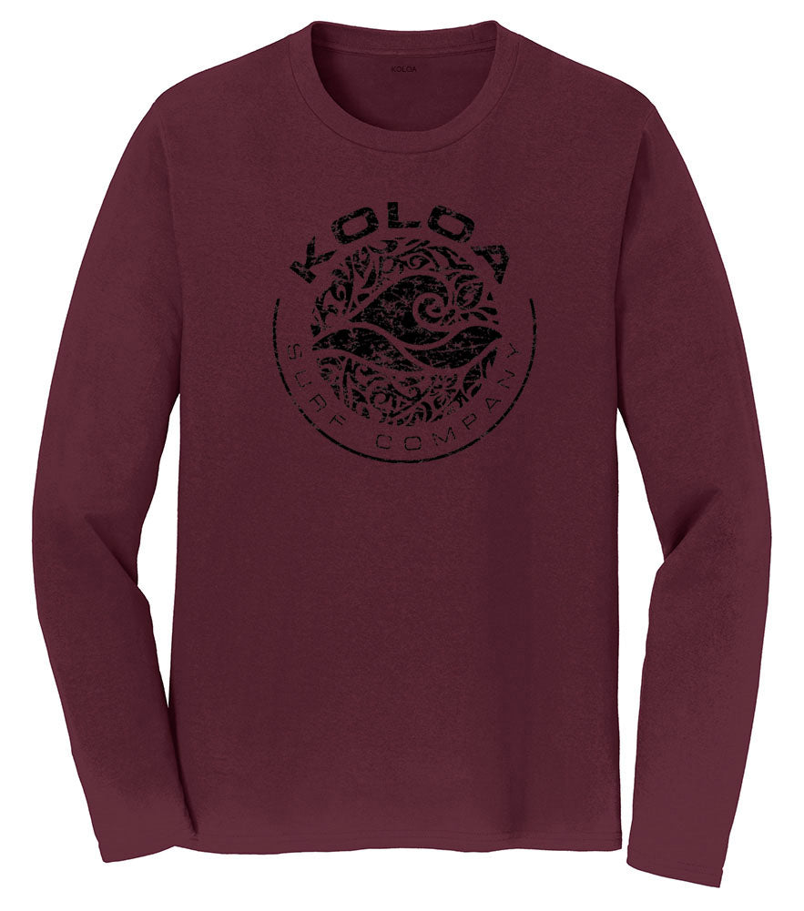 Koloa Circle Wave Long Sleeve Lightweight Tee