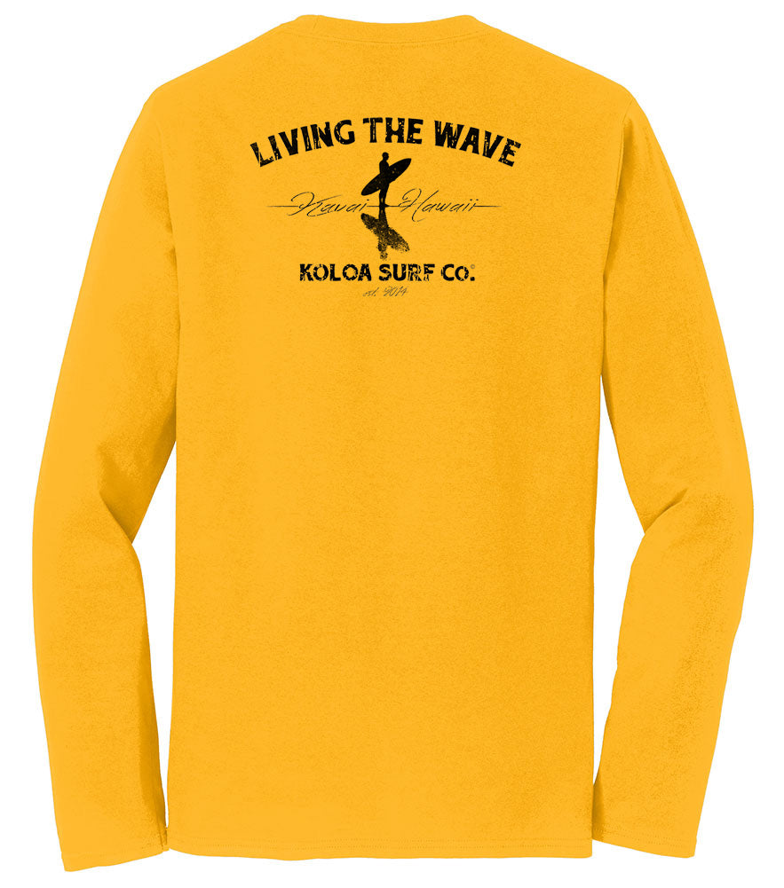 Koloa Surfer on the Beach Long Sleeve Lightweight T-Shirts