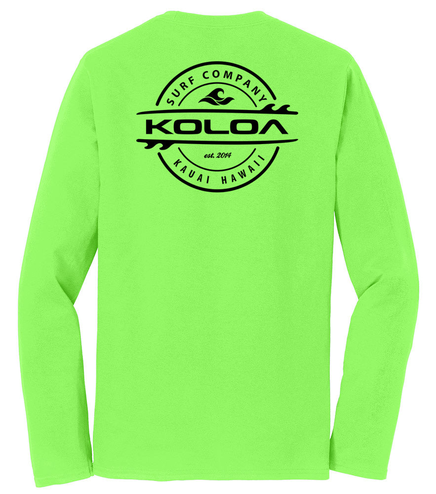 Koloa Thruster Surfboards Long Sleeve Lightweight T-Shirts