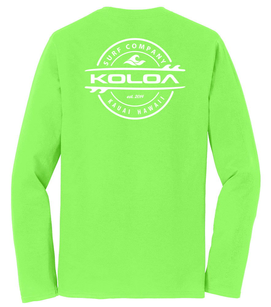 Koloa Thruster Surfboards Long Sleeve Lightweight T-Shirts