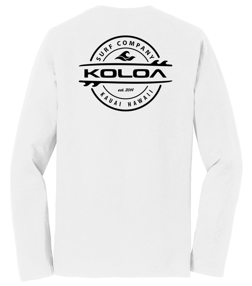 Koloa Thruster Surfboards Long Sleeve Lightweight T-Shirts