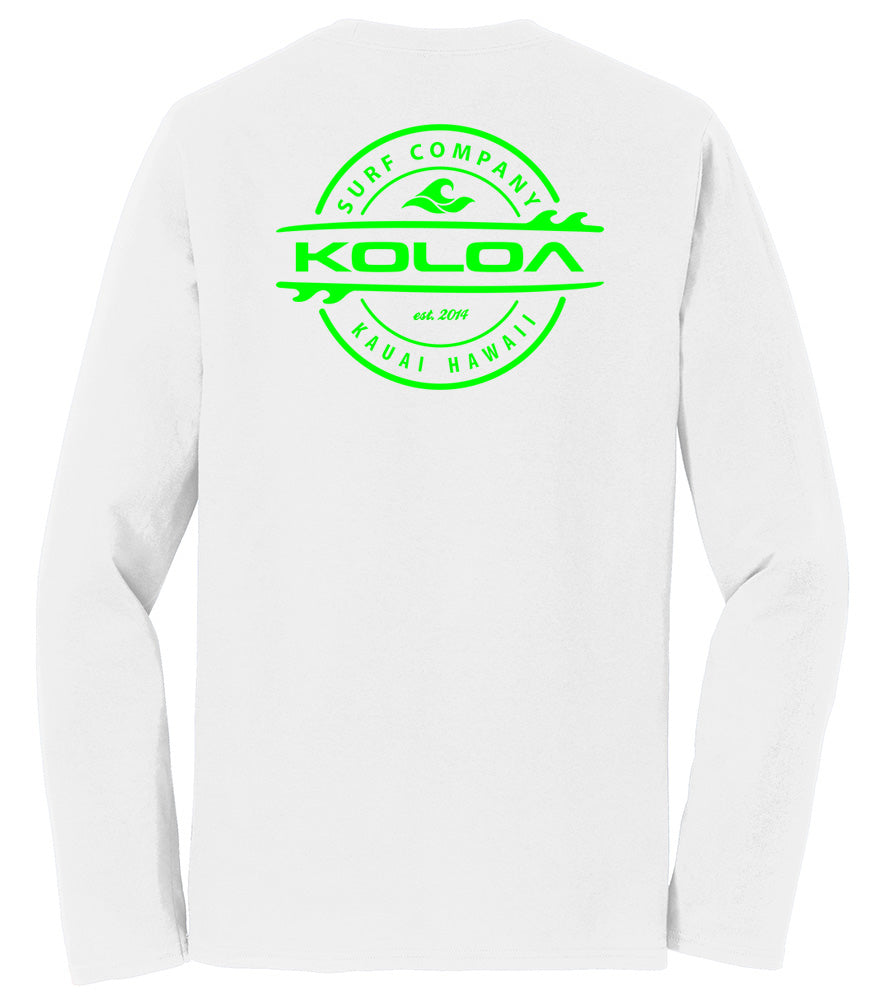 Koloa Thruster Surfboards Long Sleeve Lightweight T-Shirts