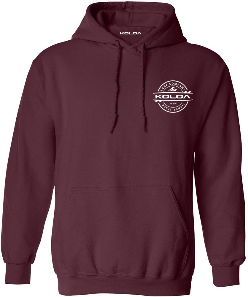 Koloa Thruster Surfboards Tall Hoodie