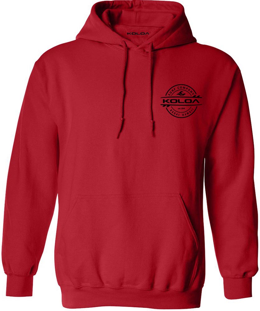 Koloa Thruster Surfboards Tall Hoodie