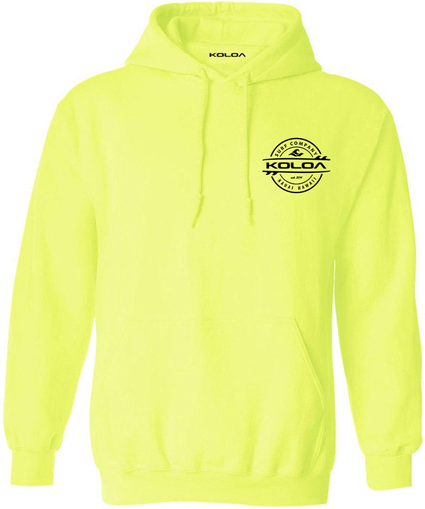 Koloa Thruster Surfboards Tall Hoodie