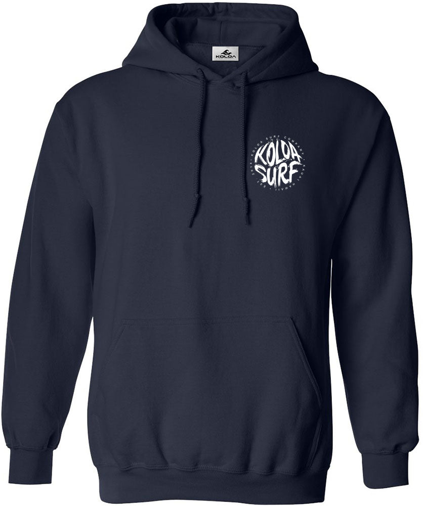 Koloa Brush Logo Tall Hoodie