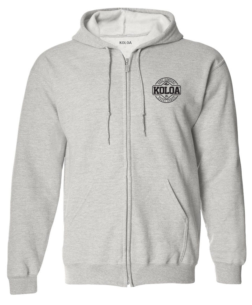 Koloa Dawn Patrol 2-Side Tall Zipper Hoodie