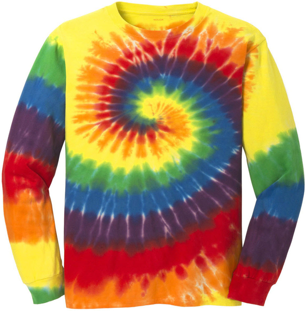 Koloa Surf Long Sleeve Tie-Dye T-Shirts