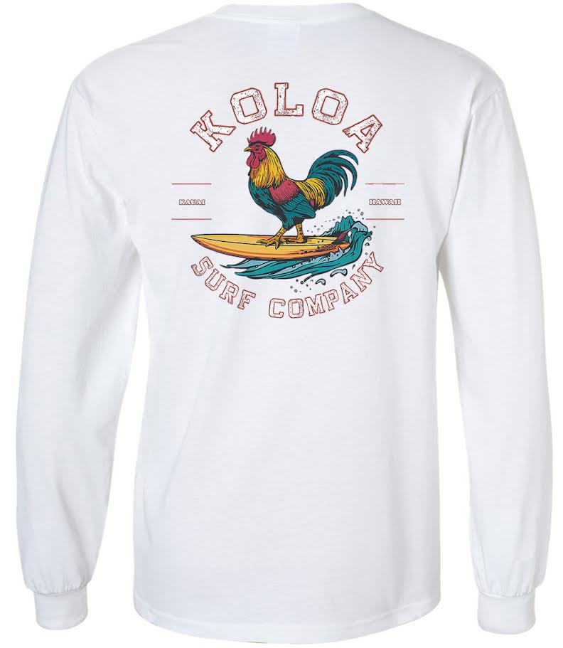 Koloa Salty Rooster Long Sleeve T-Shirt