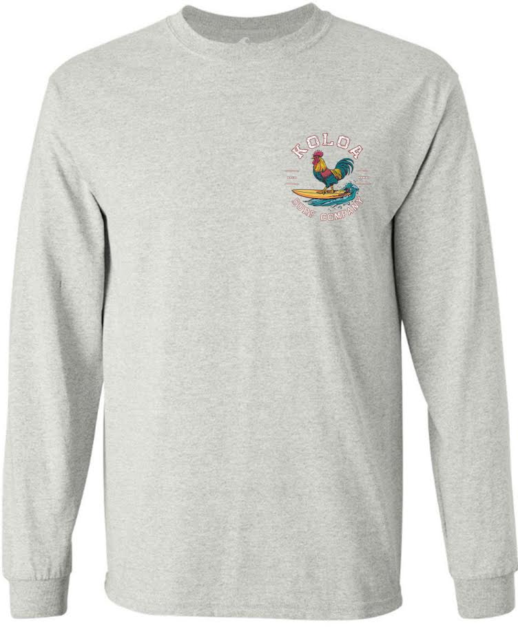 Koloa Salty Rooster Long Sleeve T-Shirt