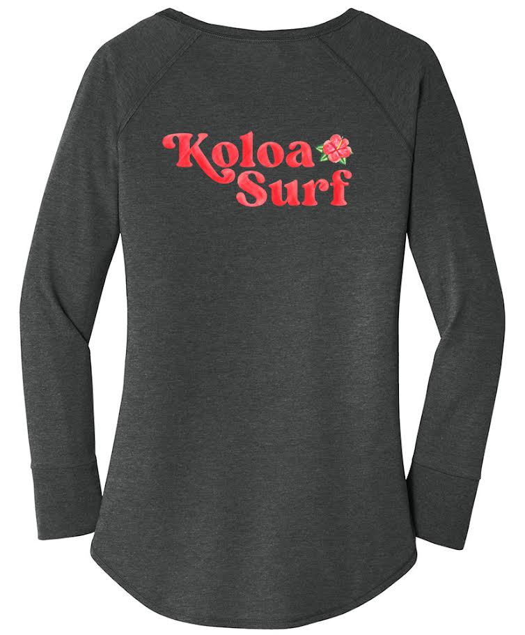 Koloa Flower Women's Long Sleeve T-Shirt