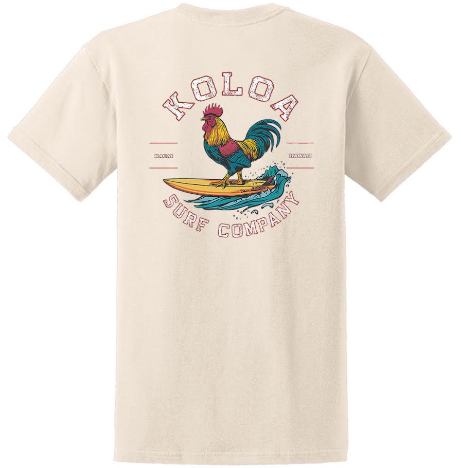 Koloa Salty Rooster Heavyweight T-Shirt