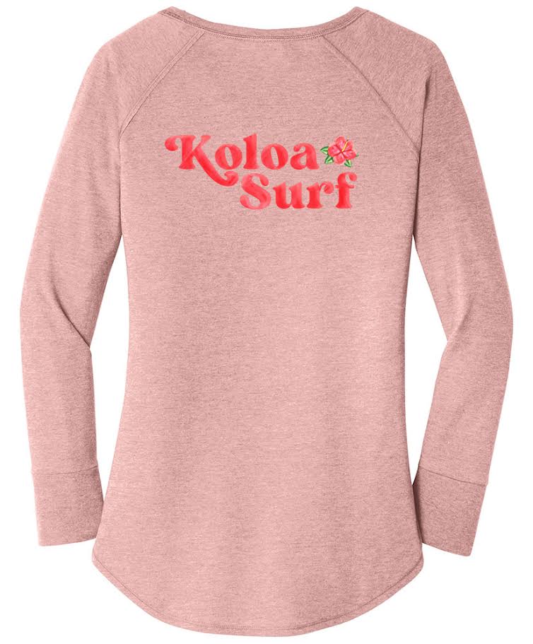 Koloa Flower Women's Long Sleeve T-Shirt