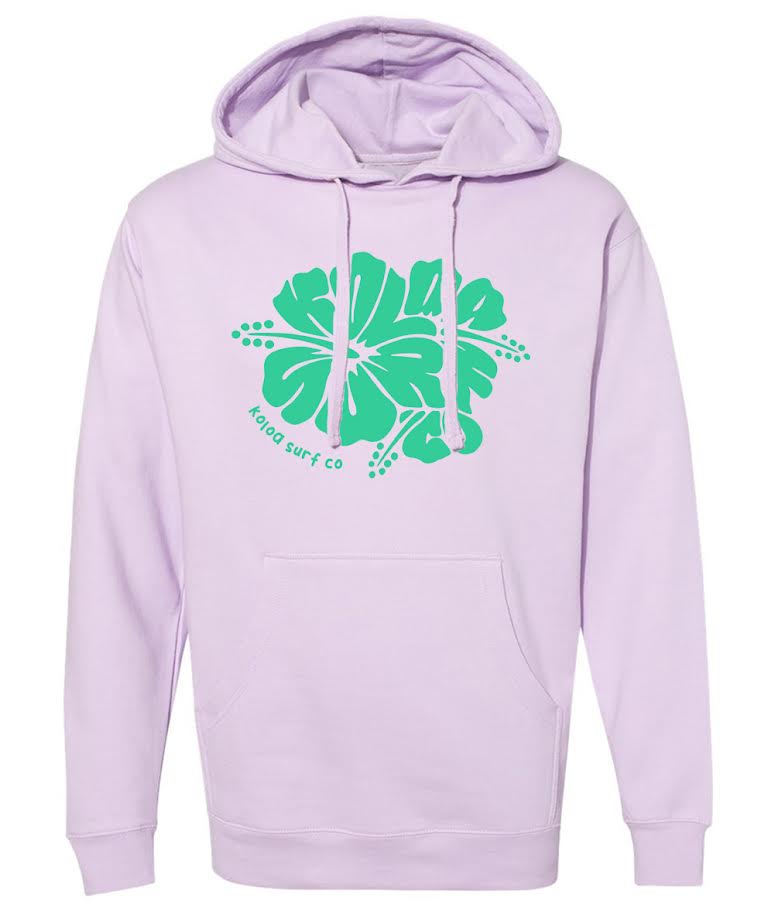 Koloa Flower Print Hoodie