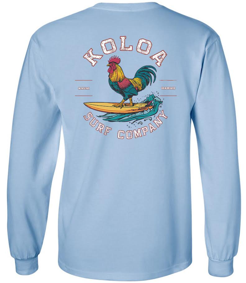 Koloa Salty Rooster Long Sleeve T-Shirt