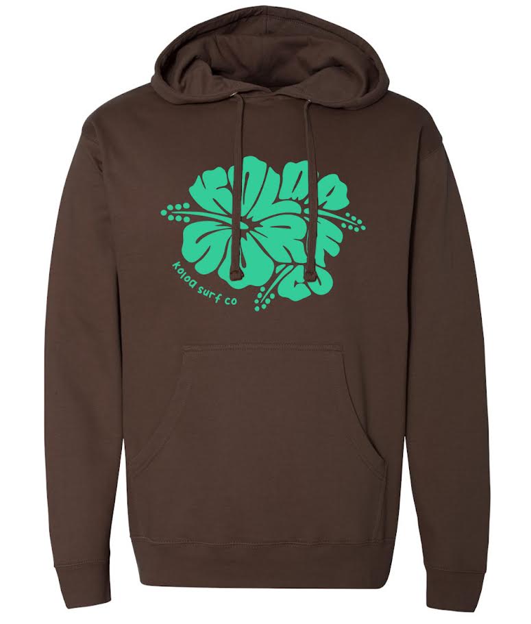 Koloa Flower Print Hoodie