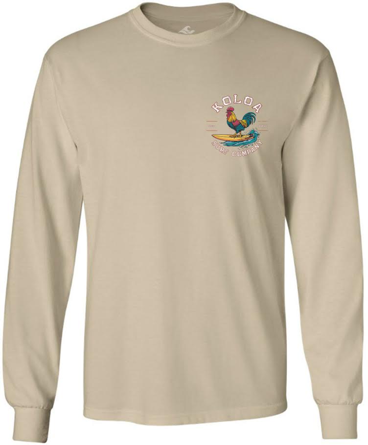 Koloa Salty Rooster Long Sleeve T-Shirt