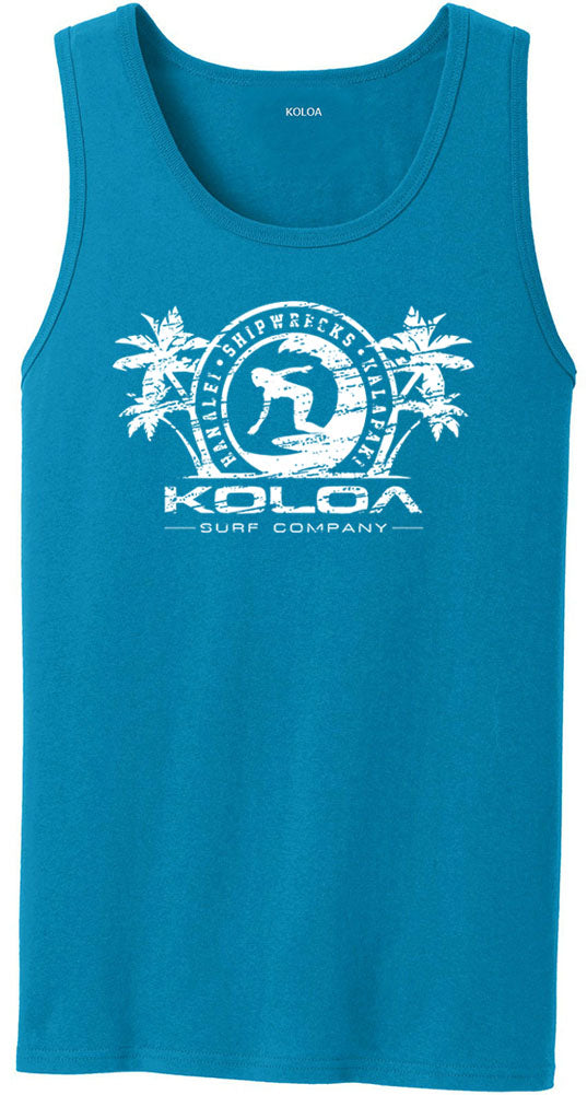 Koloa Surfer Girl Mens Tank Top