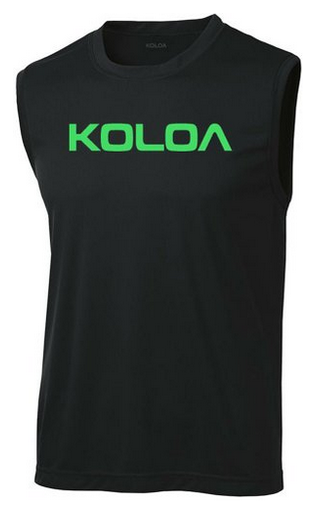 Koloa Original Logo Moisture Wicking Sleeveless T-Shirt