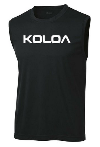 Koloa Original Logo Moisture Wicking Sleeveless T-Shirt