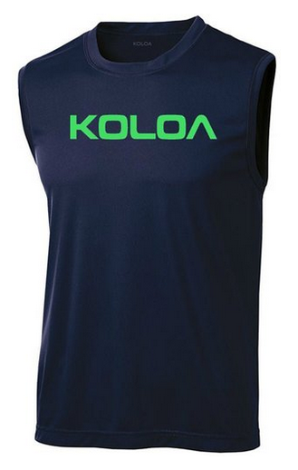 Koloa Original Logo Moisture Wicking Sleeveless T-Shirt