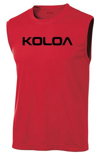 Koloa Original Logo Moisture Wicking Sleeveless T-Shirt