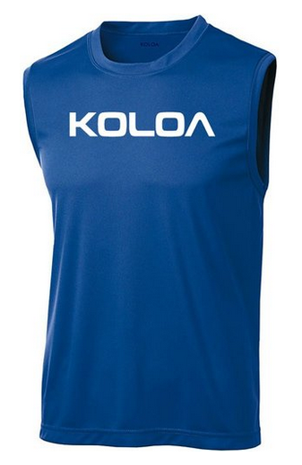 Koloa Original Logo Moisture Wicking Sleeveless T-Shirt