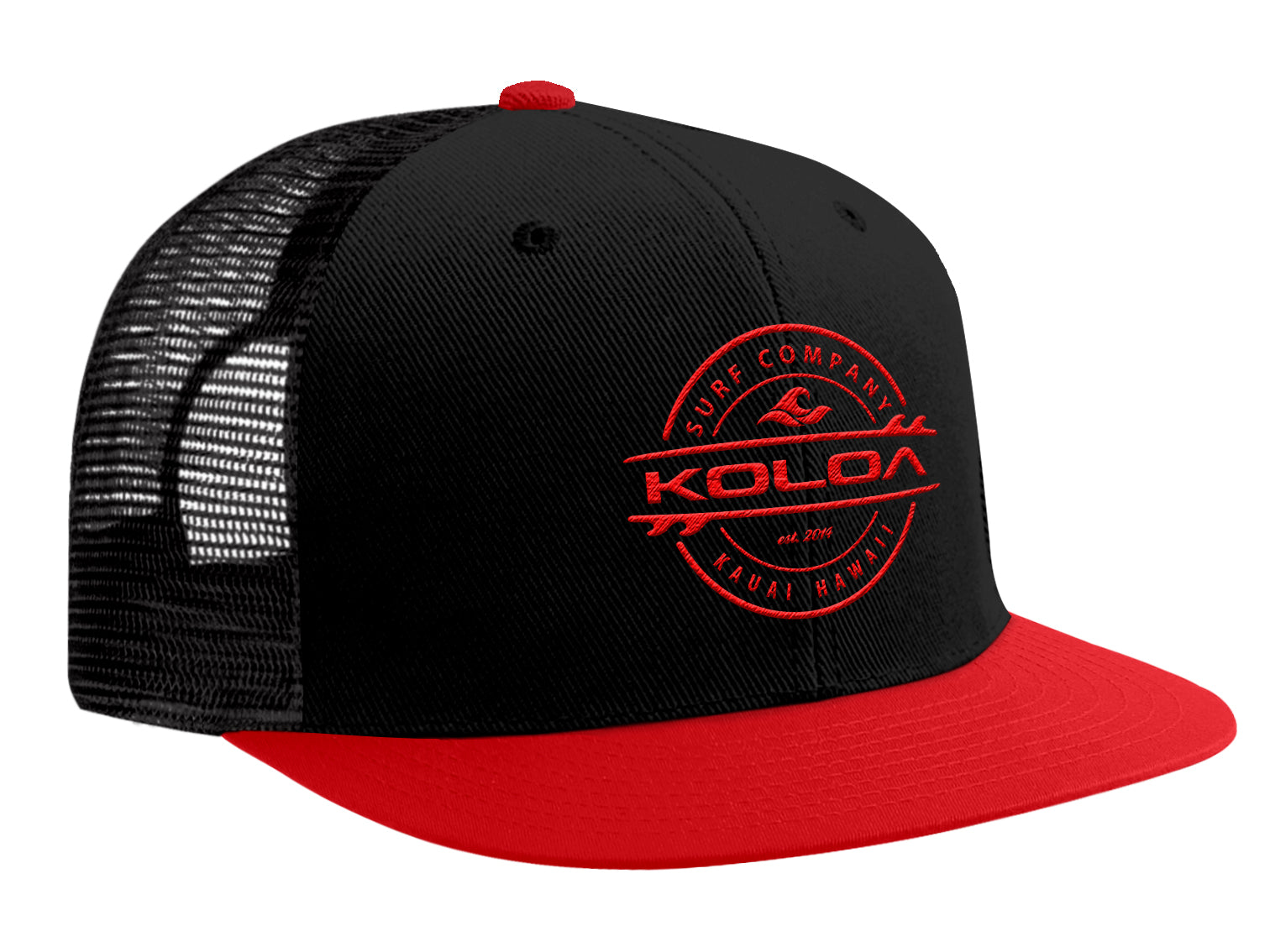 Koloa Surf Premium Thruster Mesh Snapback Hats Koloa Surf Company