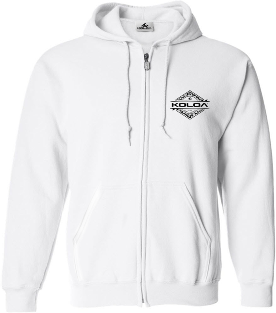 Koloa Diamond Thruster Surfboards Zip Hoodie