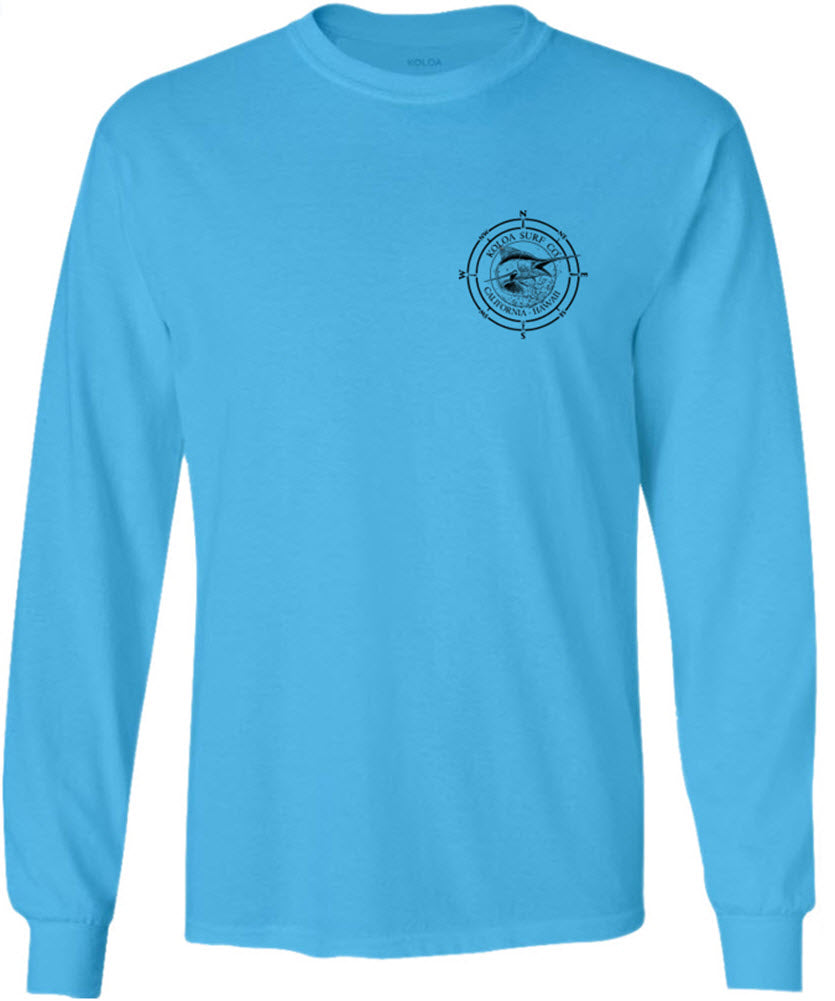 Koloa Black Marlin Long Sleeve T-Shirt