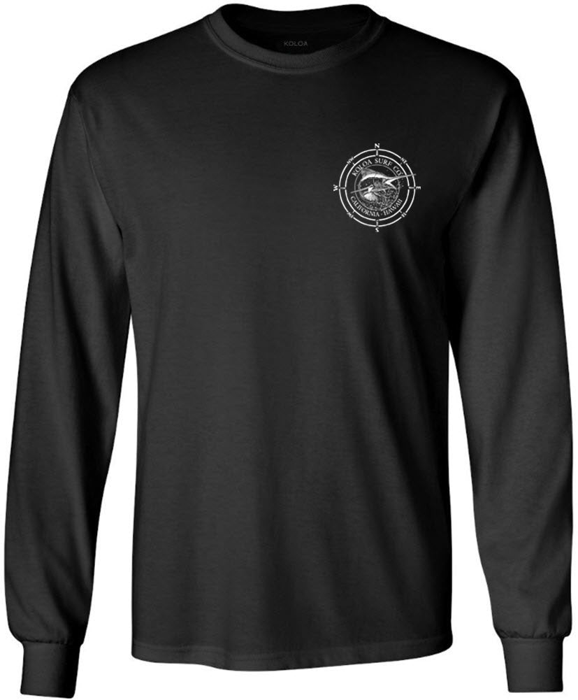 Koloa Black Marlin Long Sleeve T-Shirt