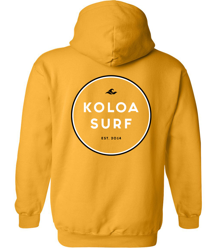 The Koloa Original Circle Hoodie- Black