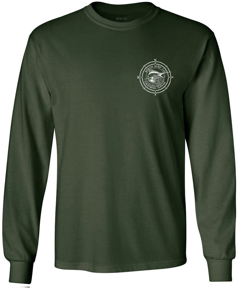 Koloa Black Marlin Long Sleeve T-Shirt