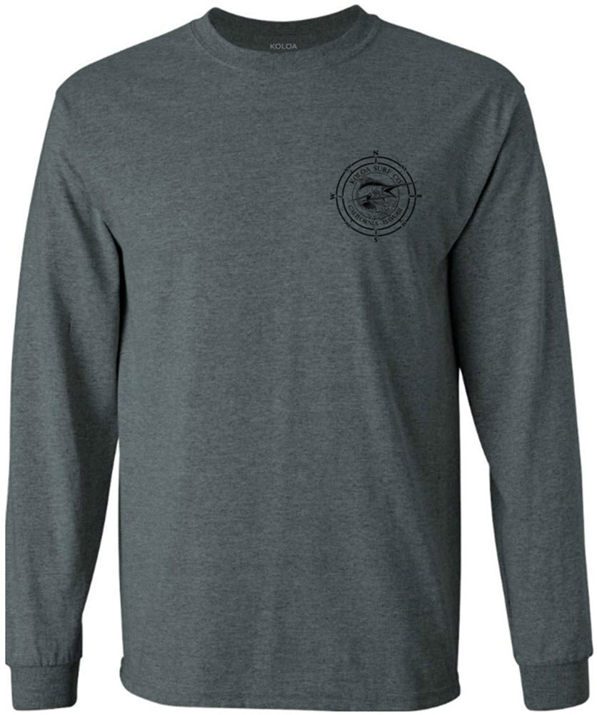 Koloa Black Marlin Long Sleeve T-Shirt