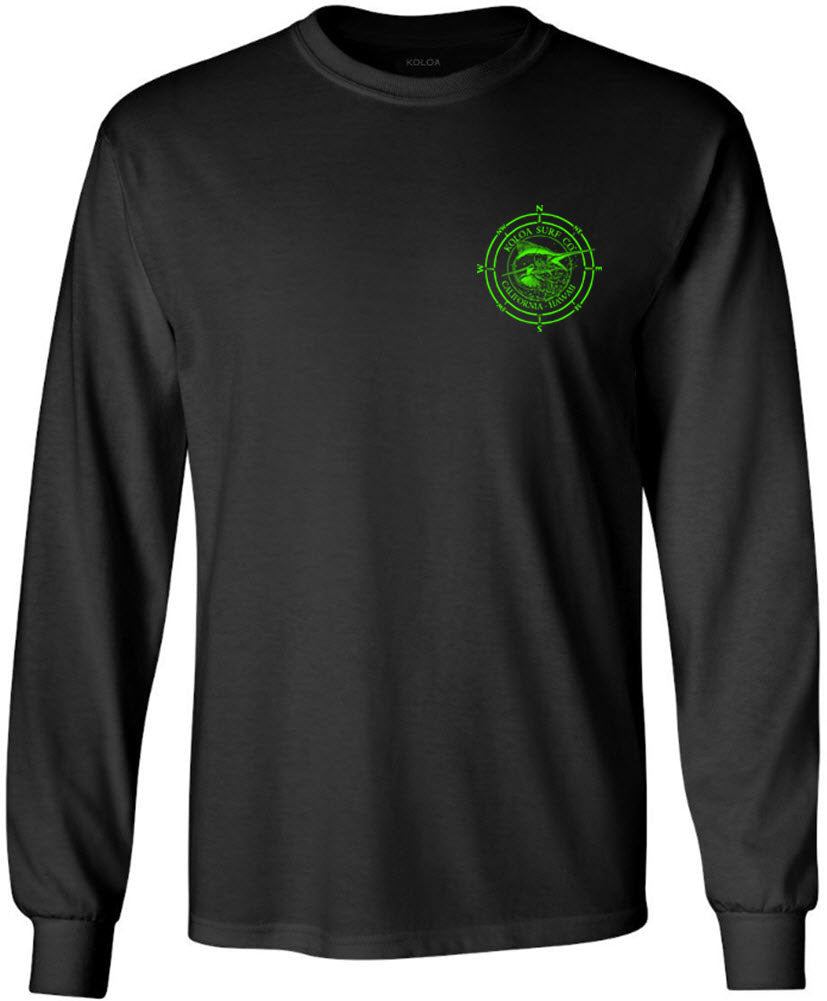 Koloa Black Marlin Long Sleeve T-Shirt