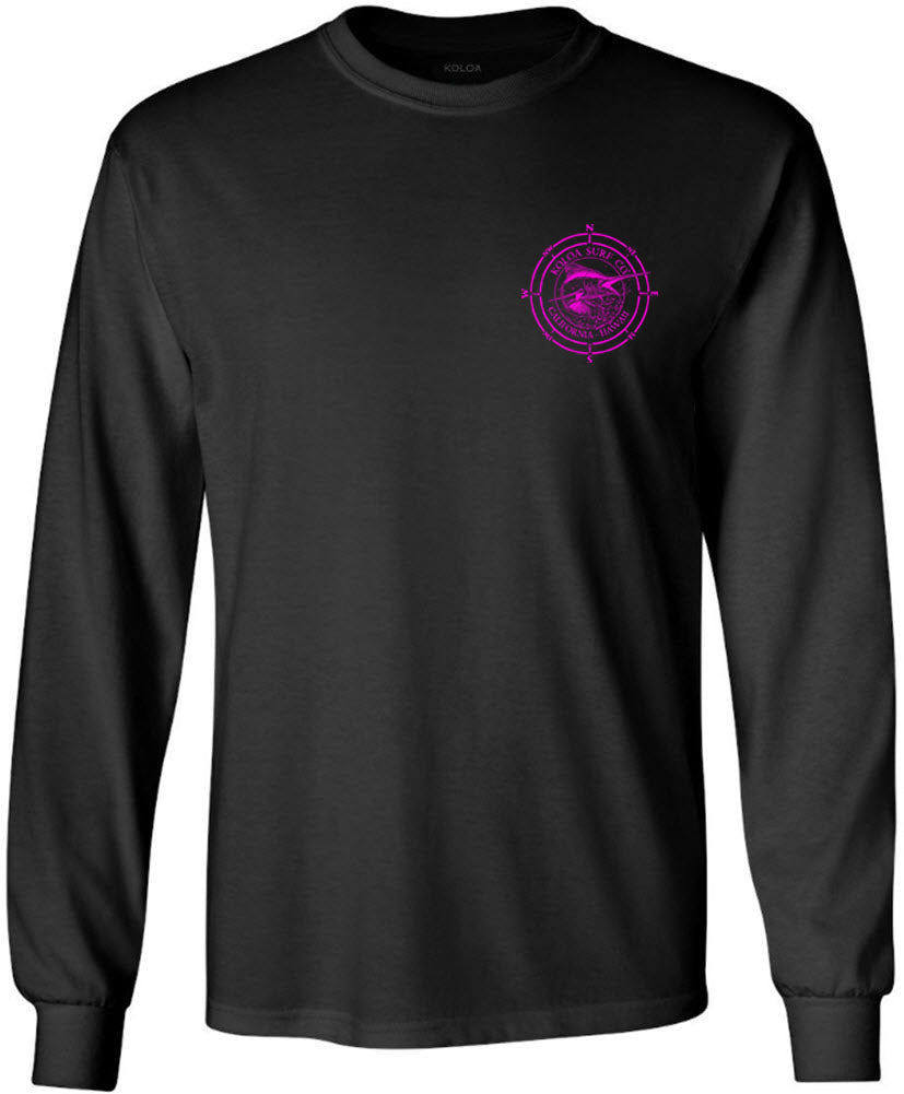 Koloa Black Marlin Long Sleeve T-Shirt