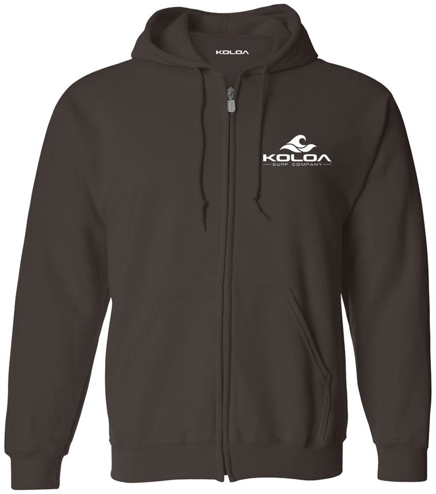 Koloa Wave Zip Hoodie