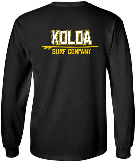 Koloa Stylized Surfboard Long Sleeve