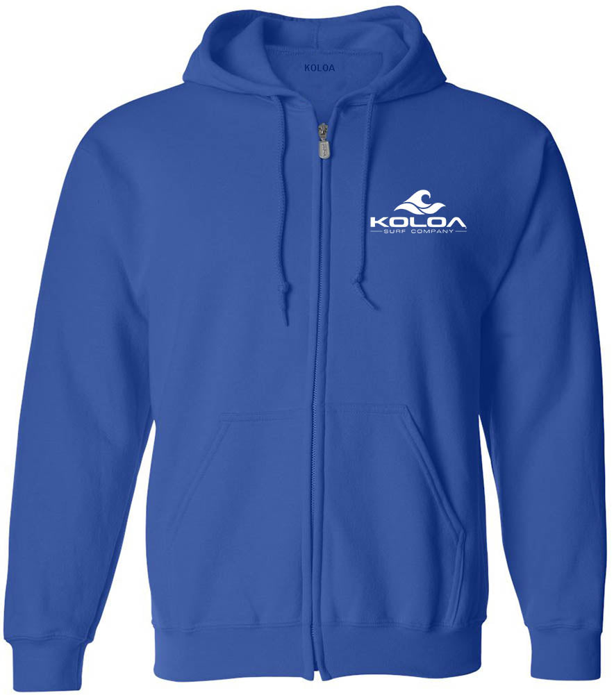 Koloa Wave Zip Hoodie