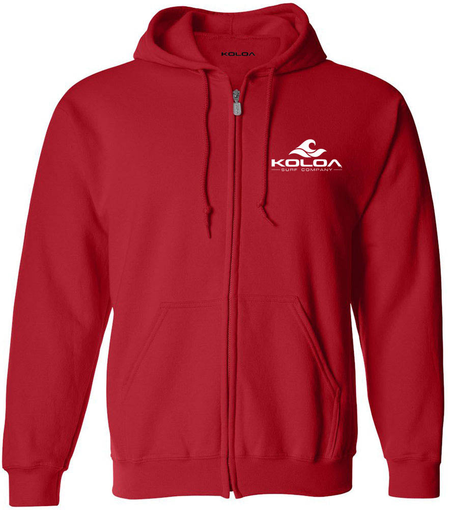 Koloa Wave Zip Hoodie