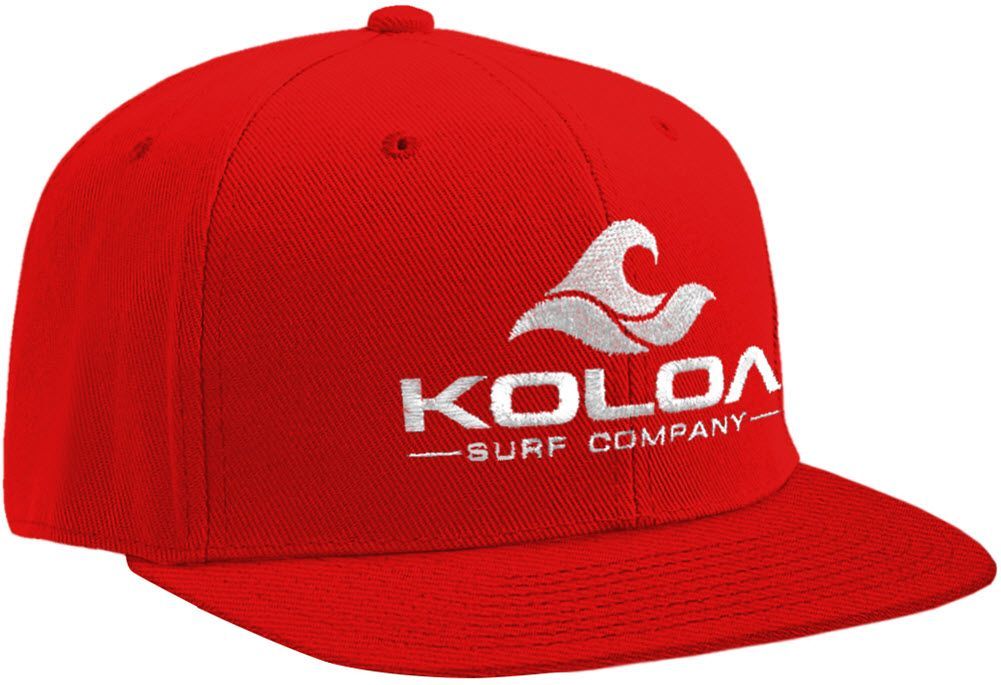 Koloa Wave Solid Snapback Hats