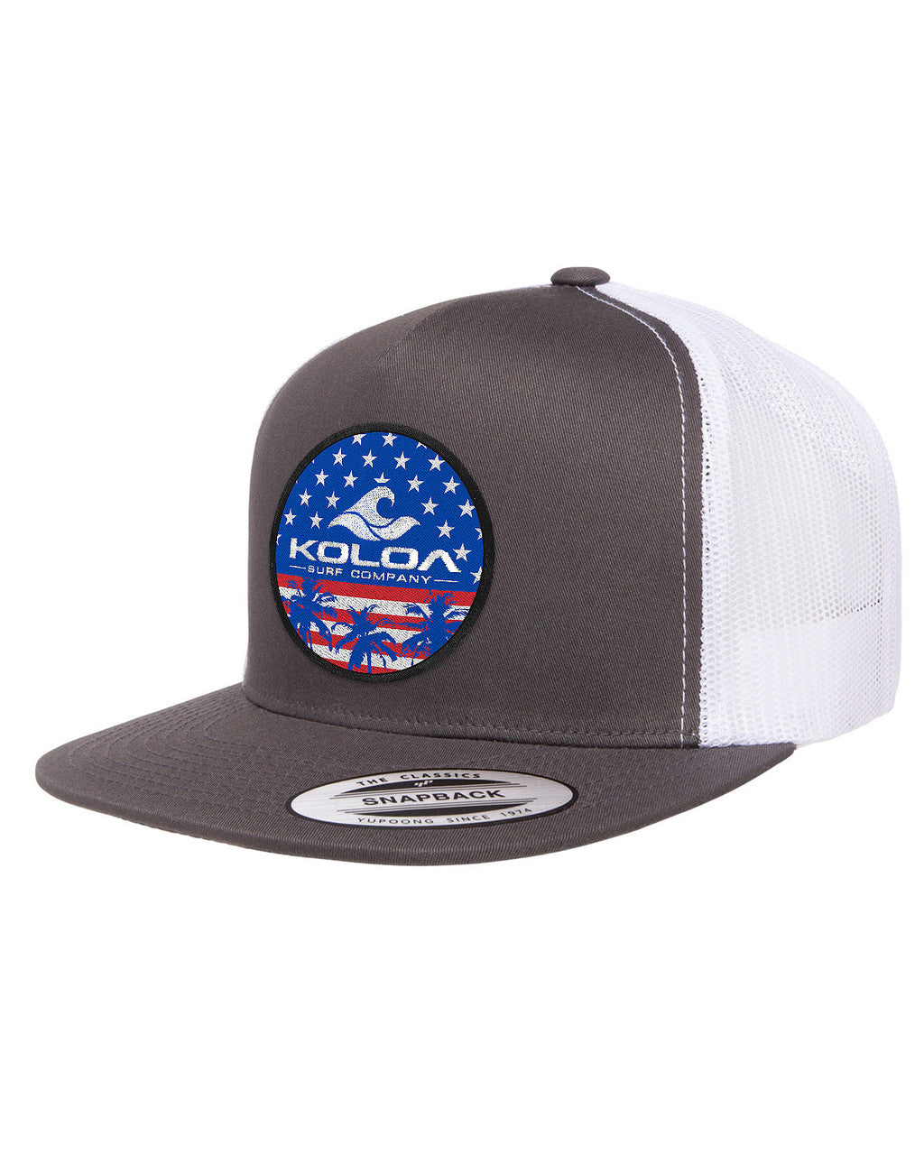 Koloa American Palm Trucker Hat