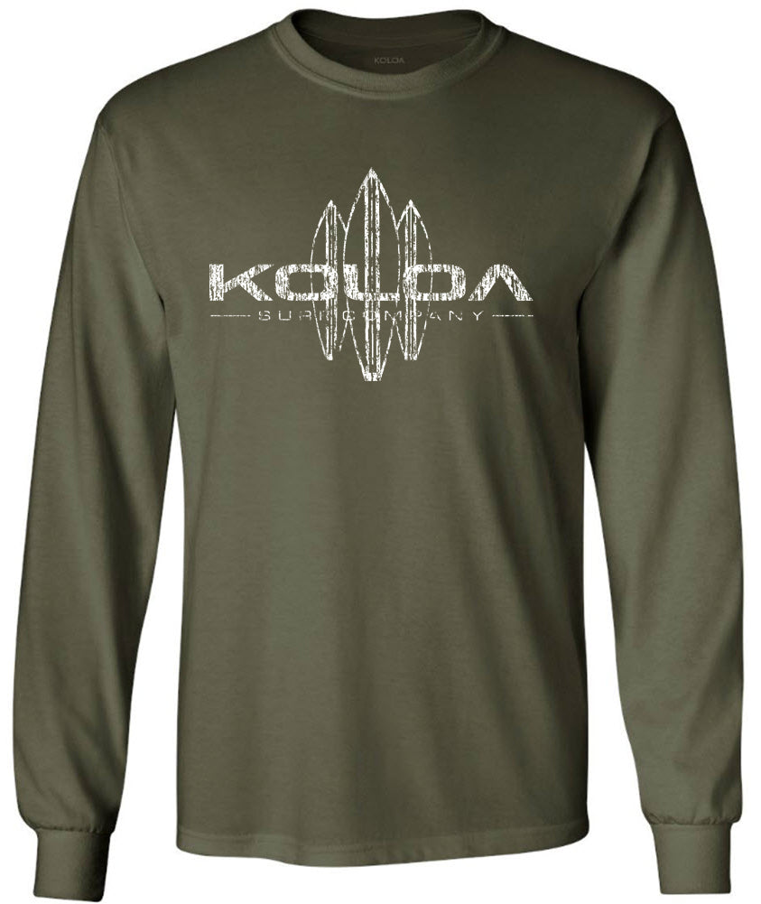 Koloa Surf Vintage Surfboard Long Sleeve T-Shirt